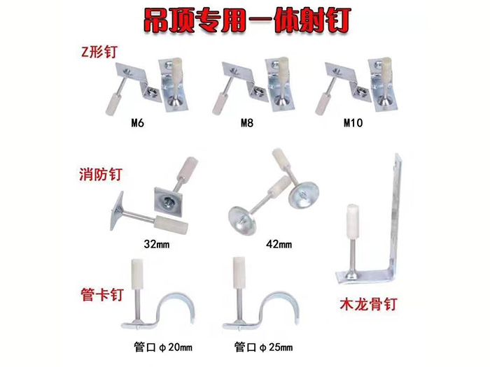射钉/一体钉/瓦楞钉